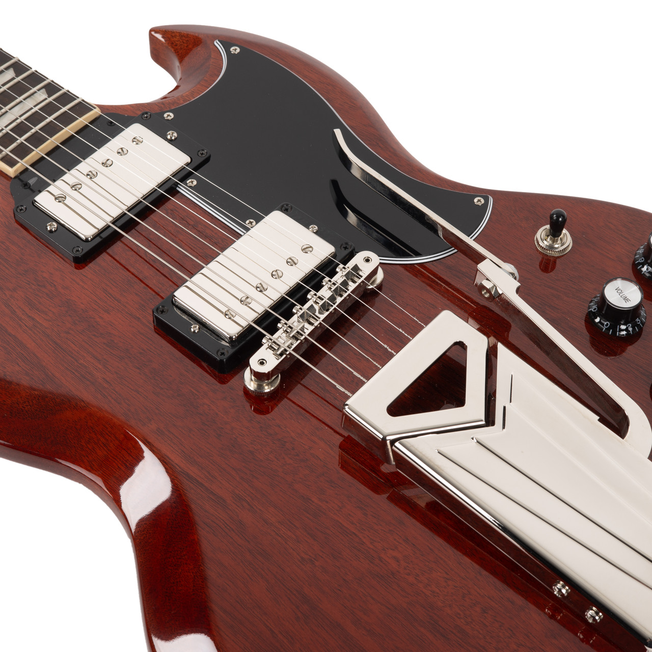 Used Gibson SG Standard '61 Sideways Vibrola Vintage Cherry 2021