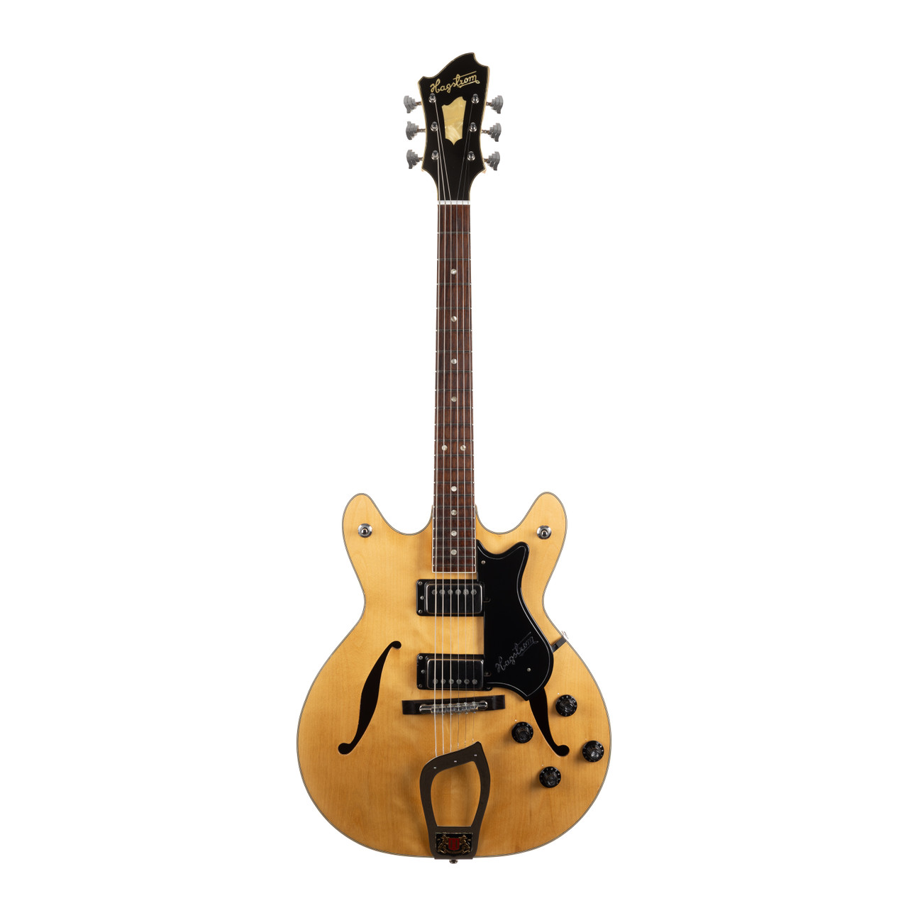 Vintage Hagstrom Viking N1 Natural 1975 - Cream City Music