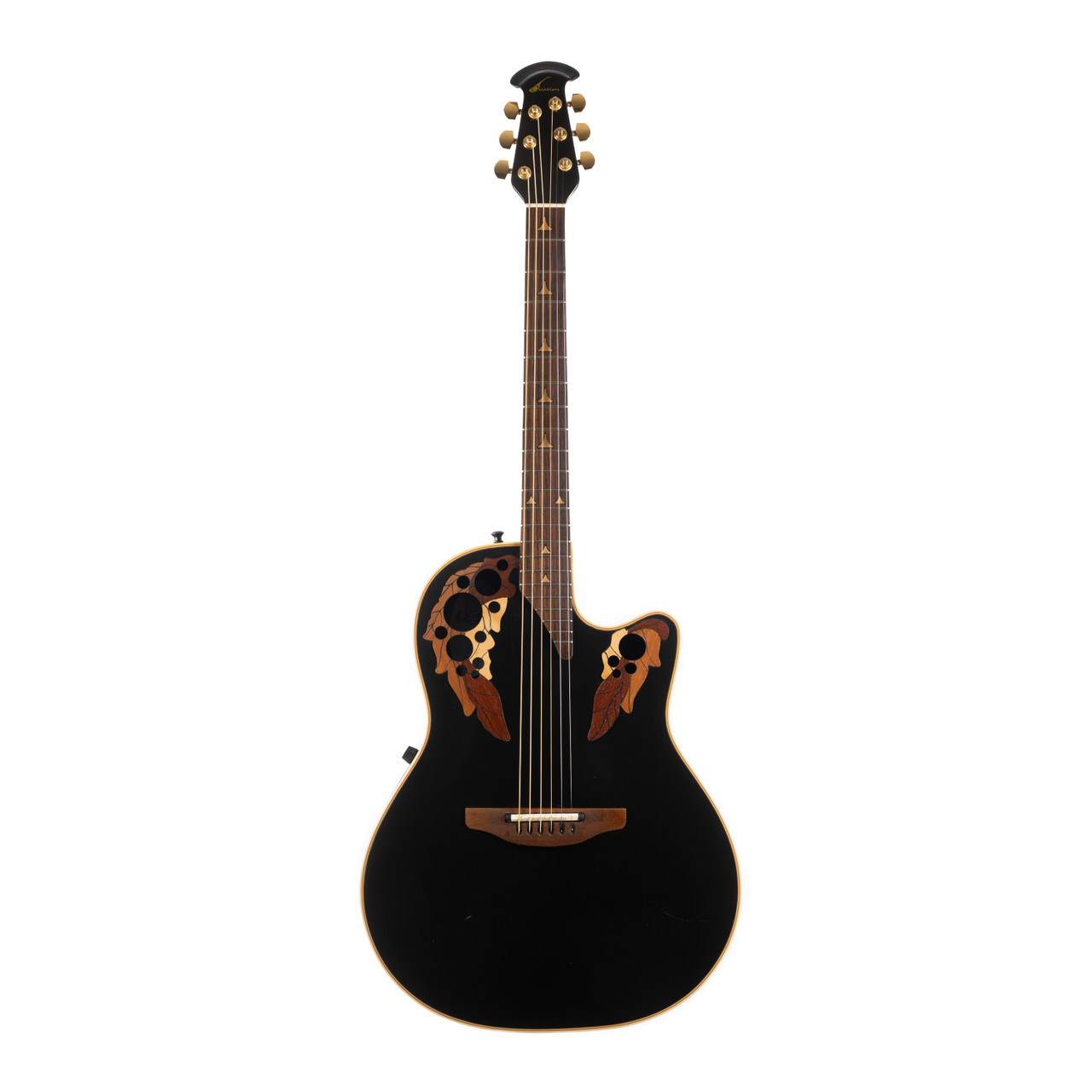 Vintage Ovation 1768 Elite Black 1990 | Cream City Music