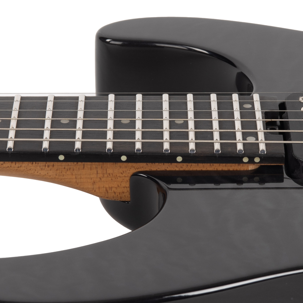 Charvel Pro-Mod Plus DK24 HH 2PT EB QM - Midnight Ocean - Cream
