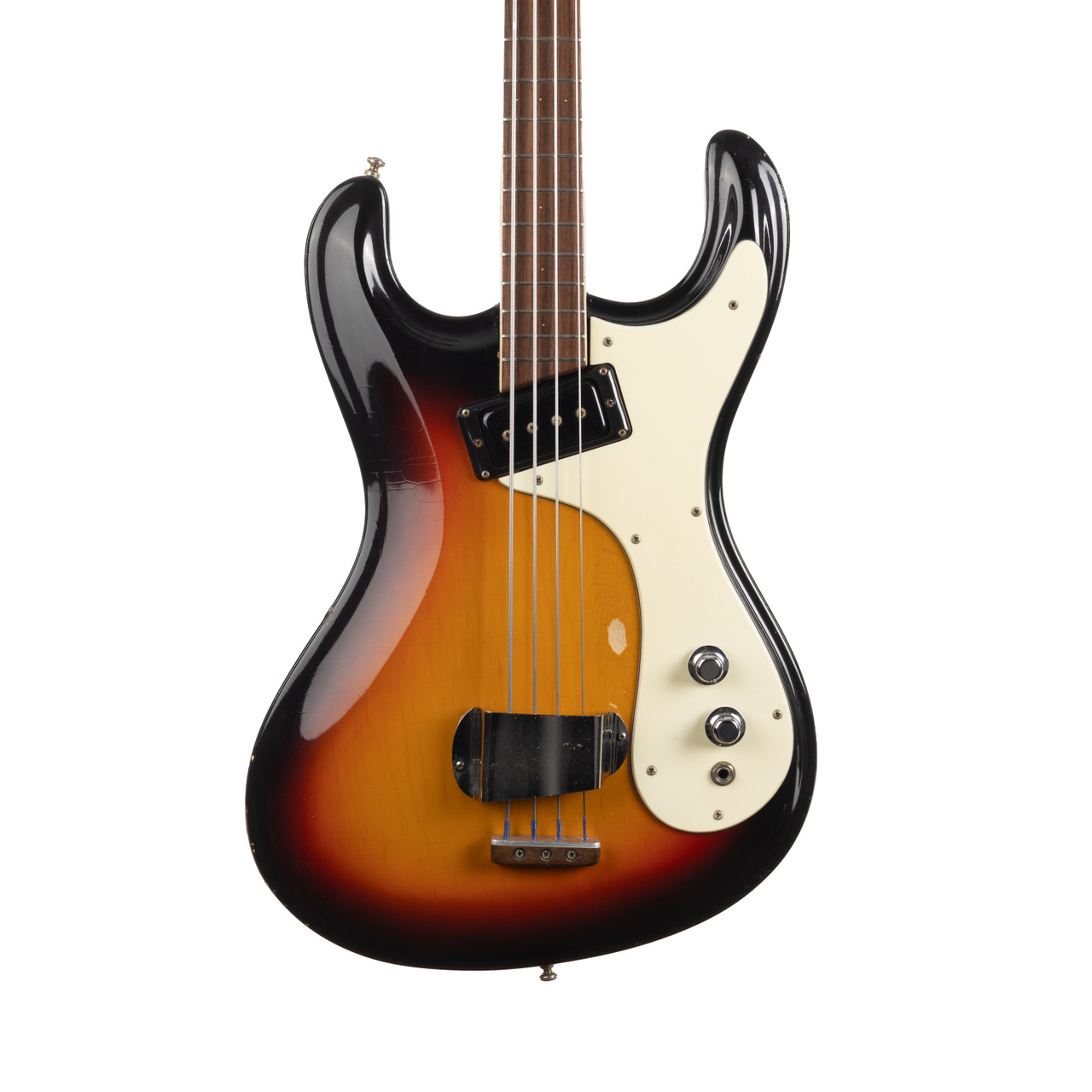 ジャンク Mosrite The Ventures エレキベース サンバースト Vintage Mosrite The Ventures Model Bass Sunburst 1965 | Cream City