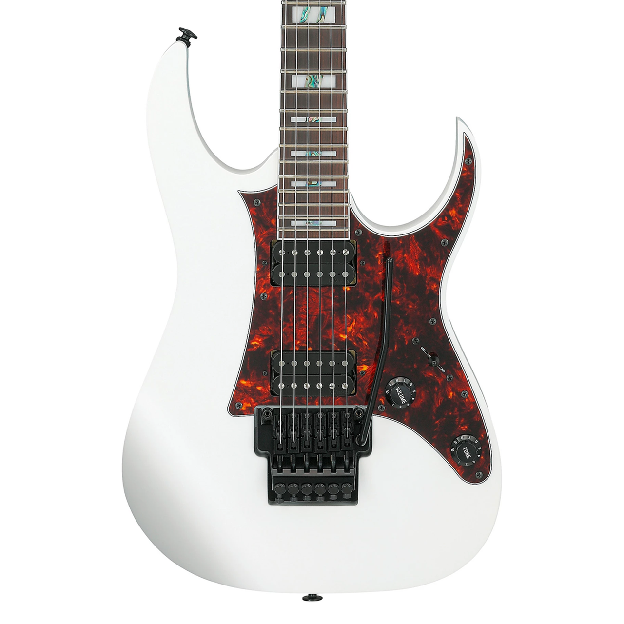 Ibanez Prestige RG653DX Electric - White Flat - Cream City Music