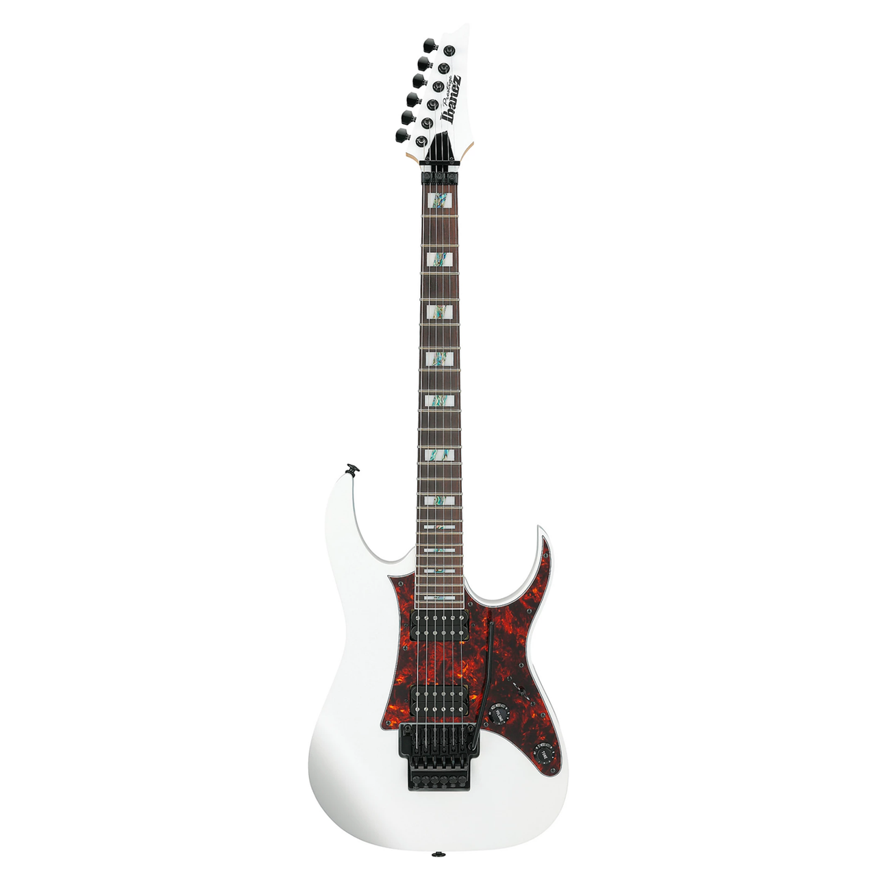 Ibanez Prestige RG653DX Electric - White Flat - Cream City Music