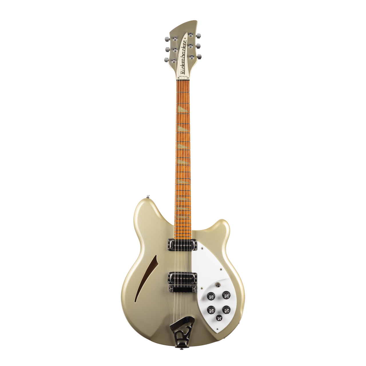 Vintage Rickenbacker 360 Silver 1990 - Cream City Music
