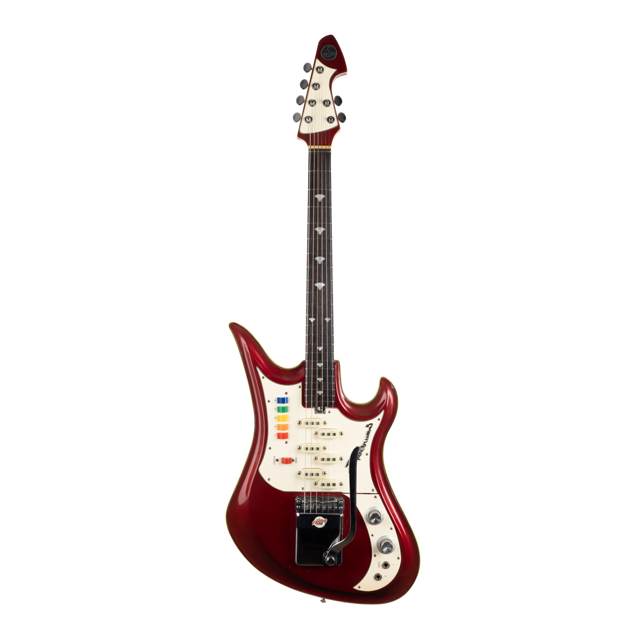 Vintage Teisco Spectrum 5 Red 1960s | Cream City Music