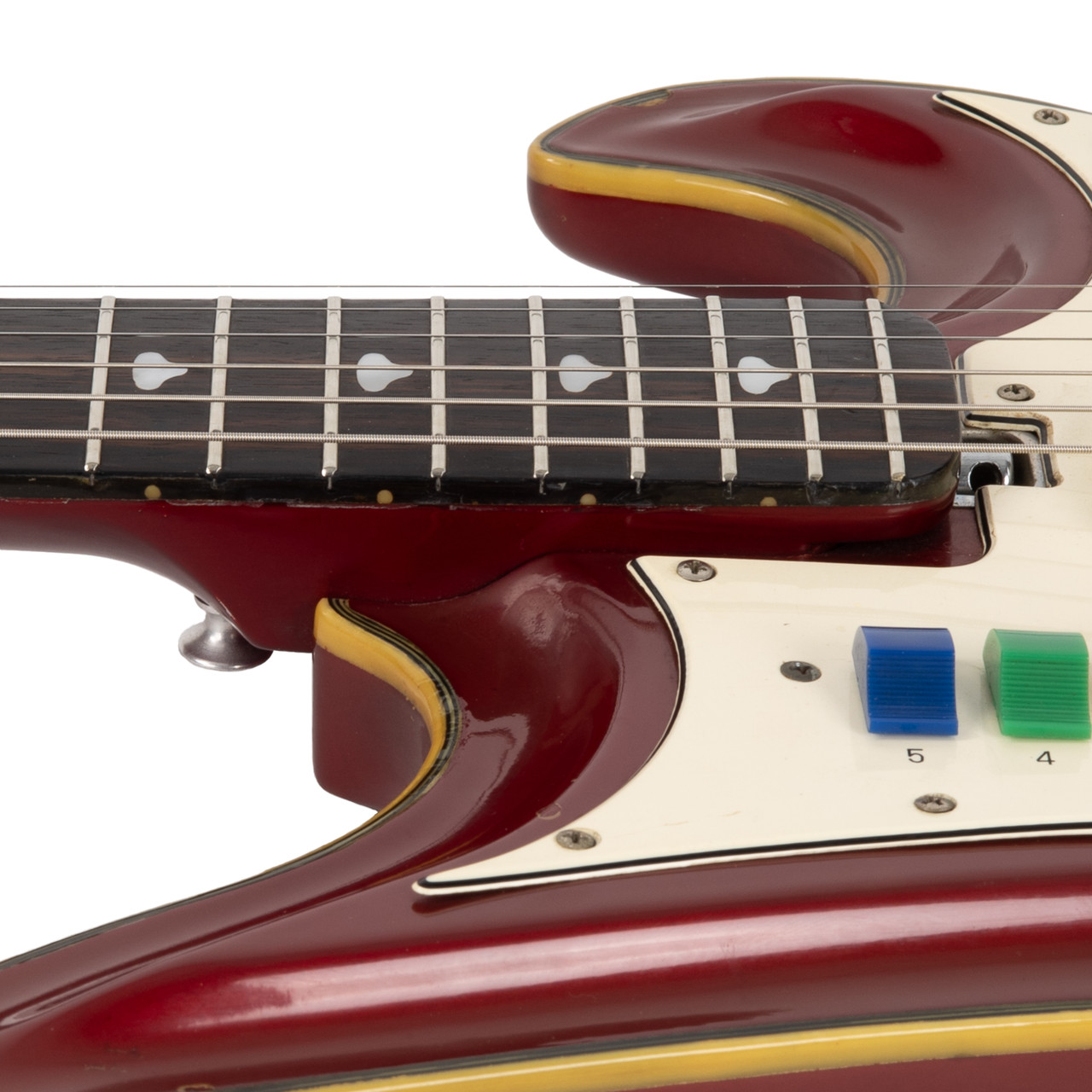 Vintage Teisco Spectrum 5 Red 1960s | Cream City Music