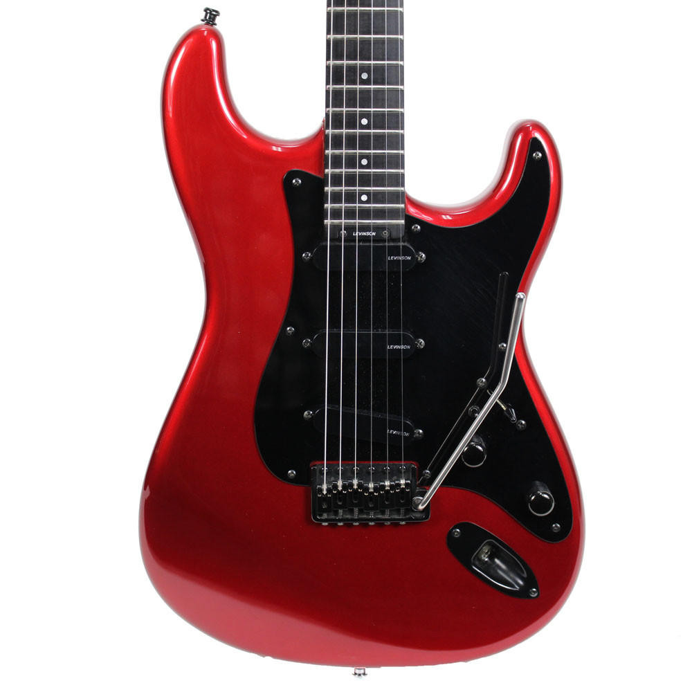 Used Levinson Blade Electric Guitar Metallic Red Finish | Cream