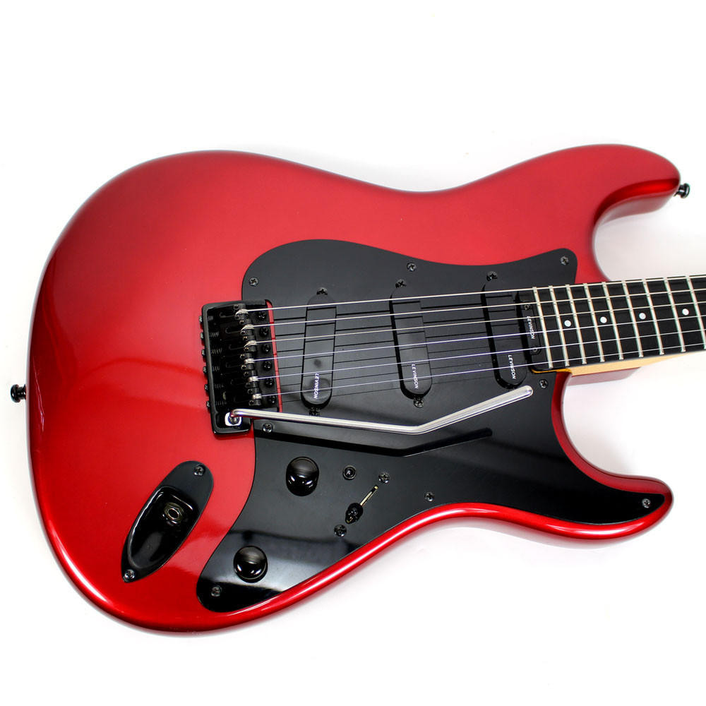 Used Levinson Blade Electric Guitar Metallic Red Finish | Cream