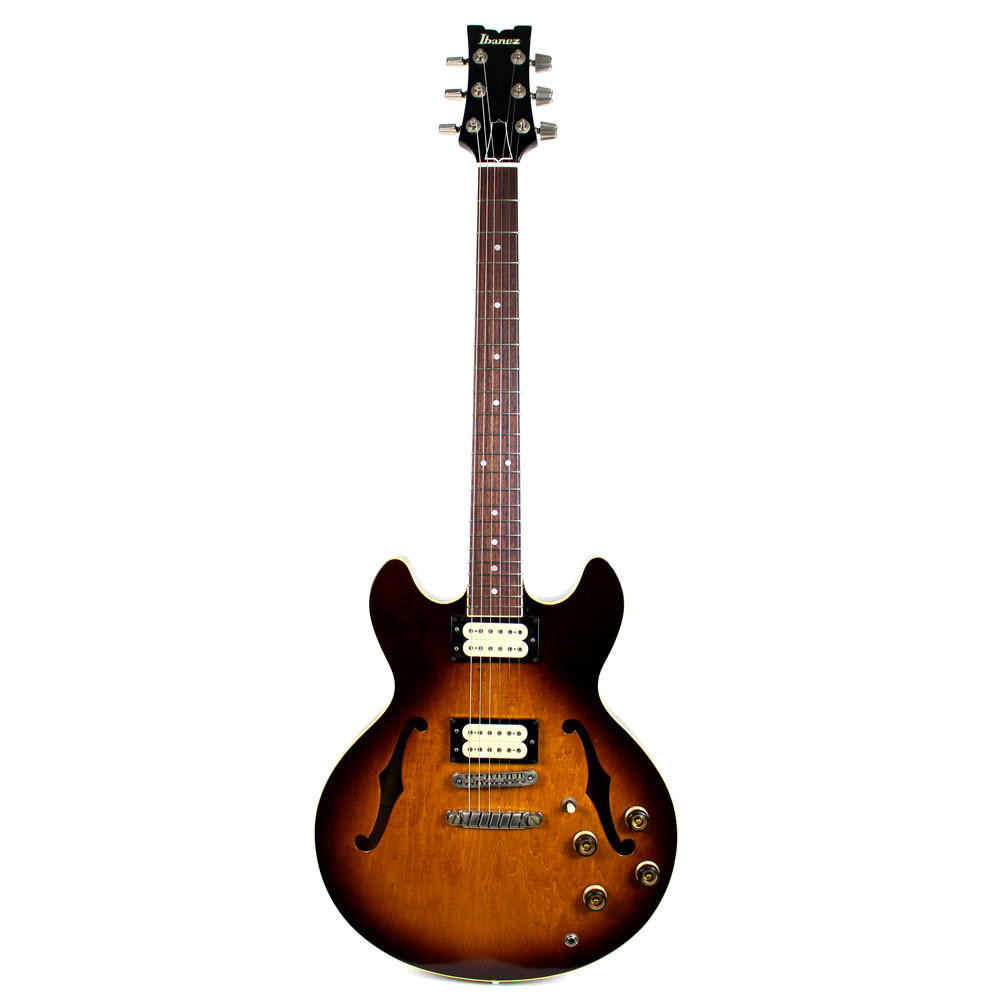Vintage 1980 Ibanez AS-50 Semi Hollow Body Electric Guitar in