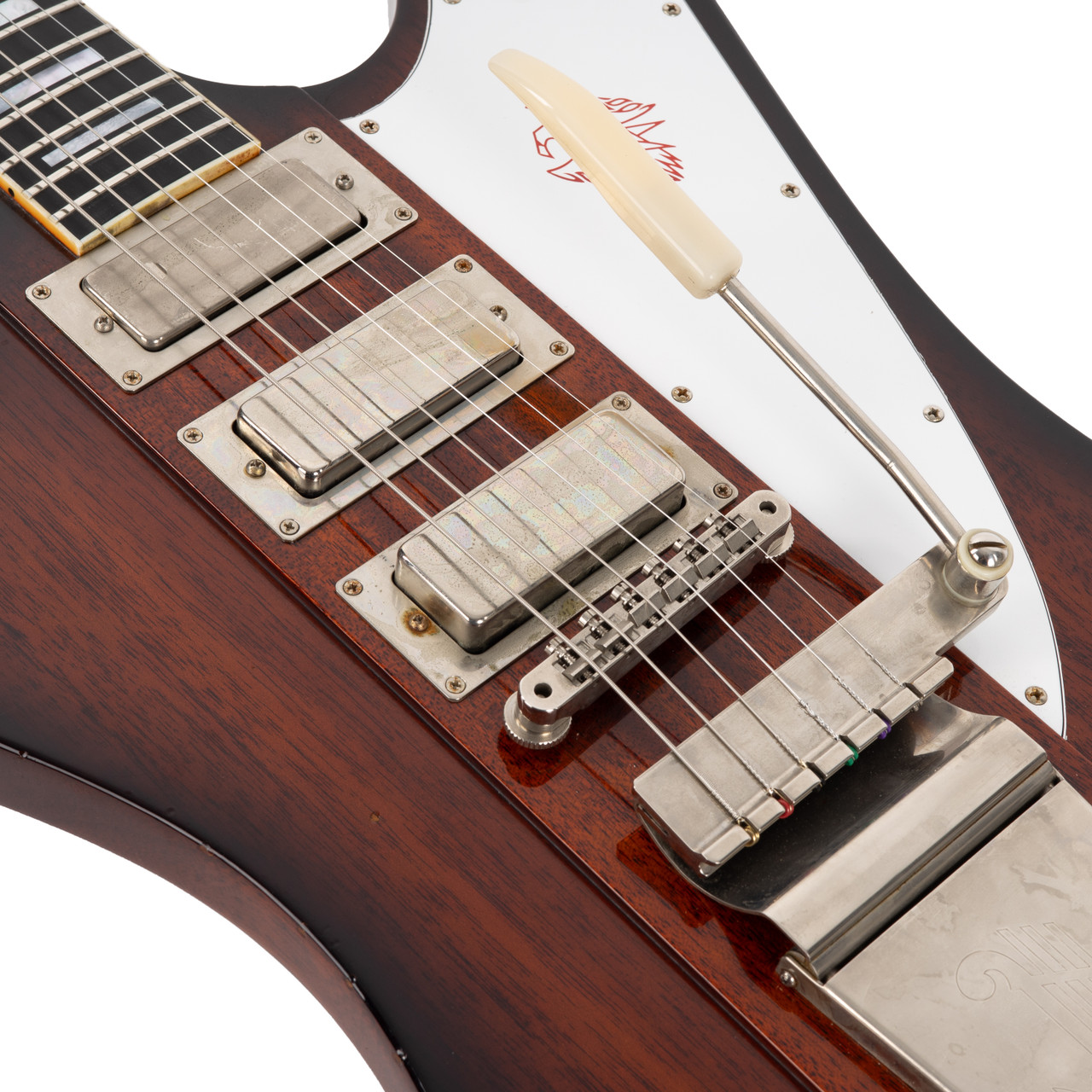 Used Gibson Custom Firebird VII Aged Sunburst 2016 - Cream City Music