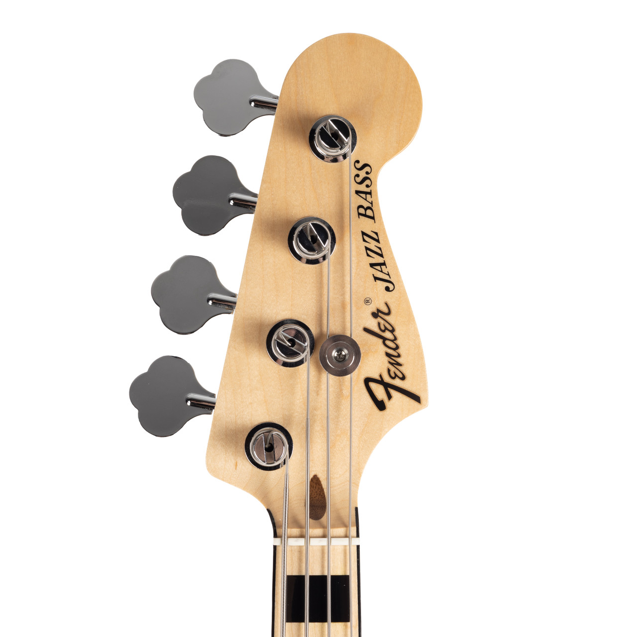 Used Fender Geddy Lee Jazz Bass MIM Black 2022 - Cream City Music
