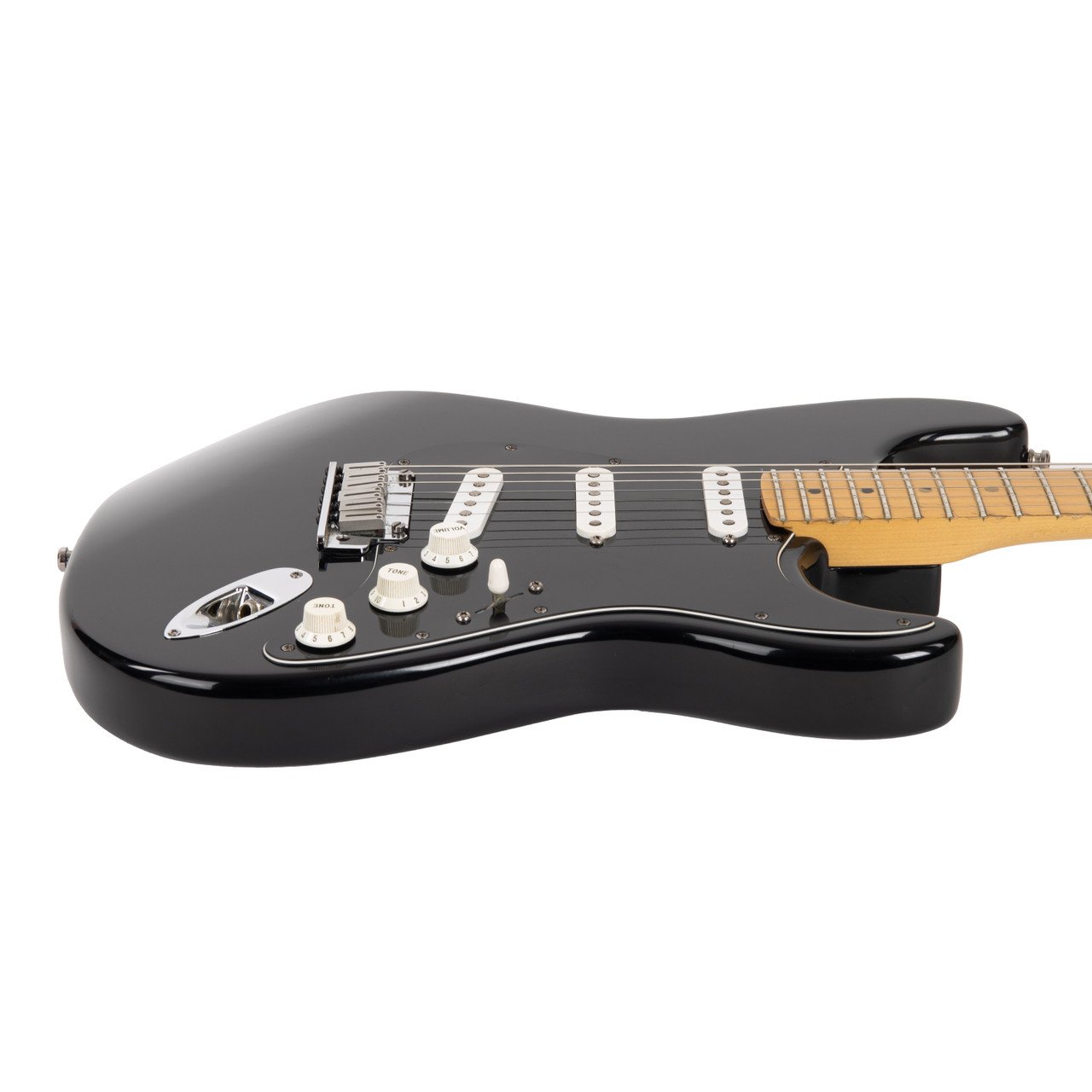 Vintage Fender American Standard Stratocaster Black 1995 - Cream