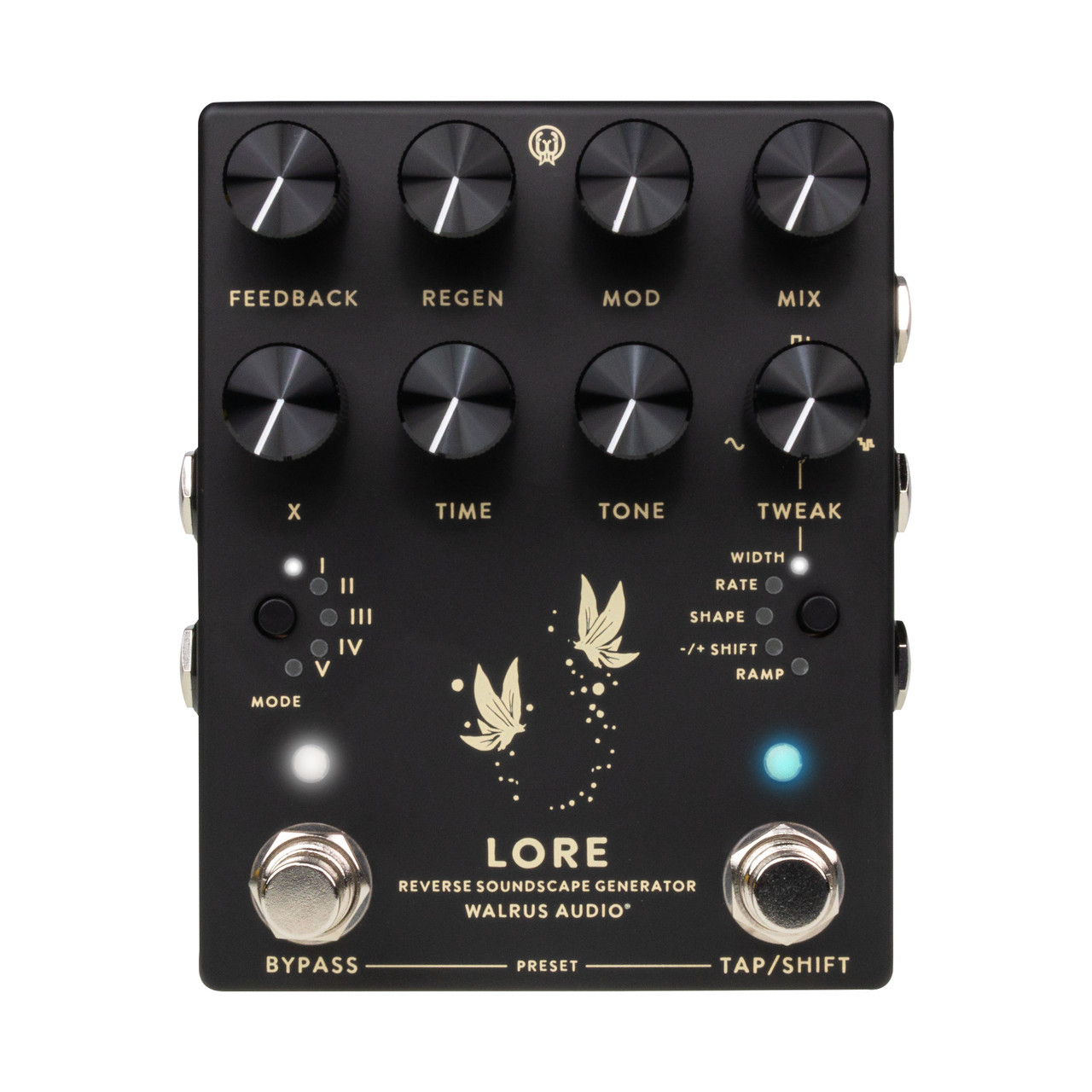 Walrus Audio Lore MKII Reverse Soundscape Generator Pedal - Black