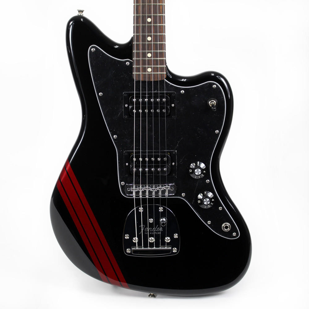 Fender Special Edition Blacktop Jazzmaster HH Stripe Electric