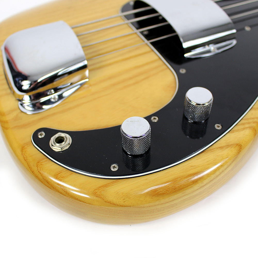 Vintage 1981 Fender Precision Bass Natural Finish | Cream City Music
