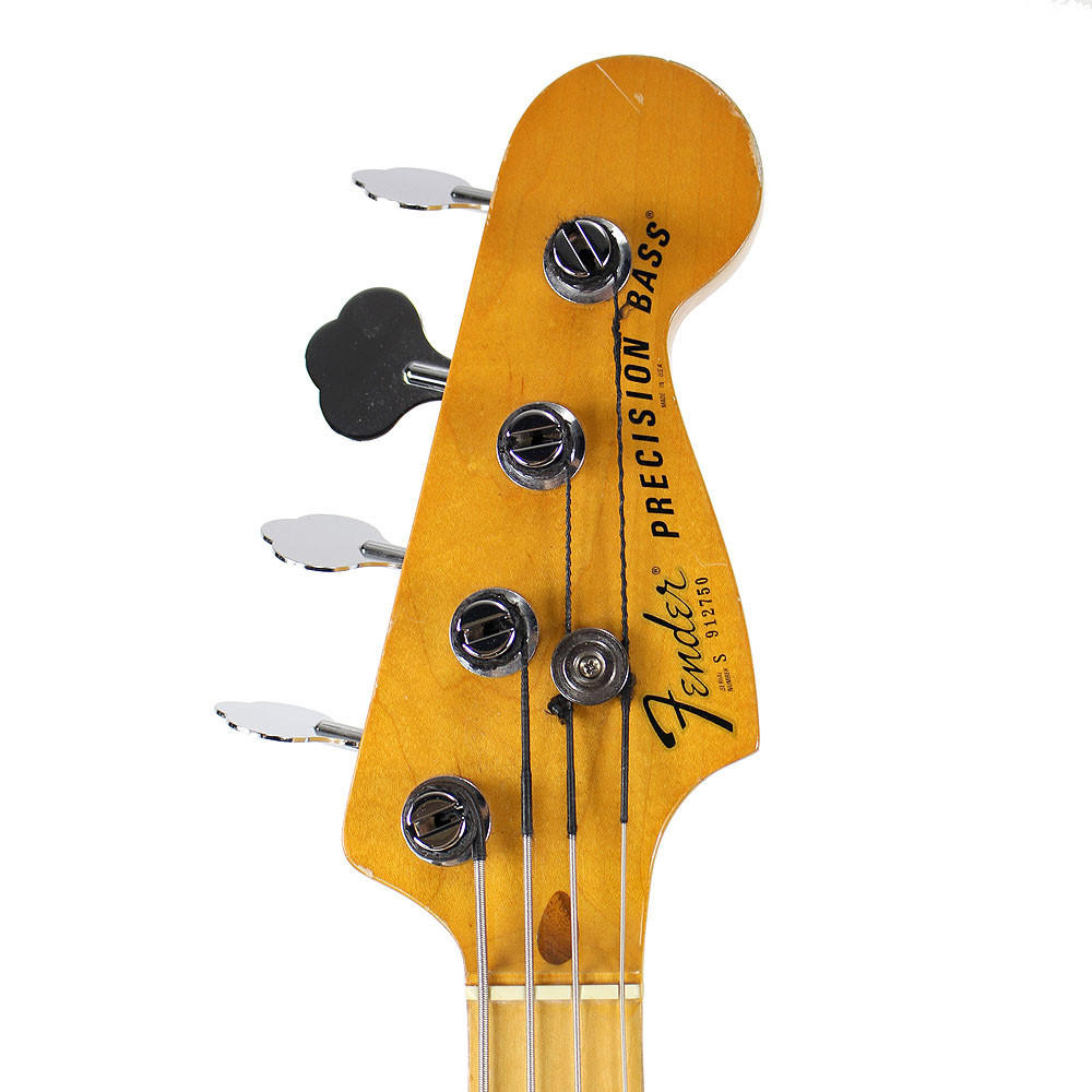 Vintage 1981 Fender Precision Bass Natural Finish | Cream City Music