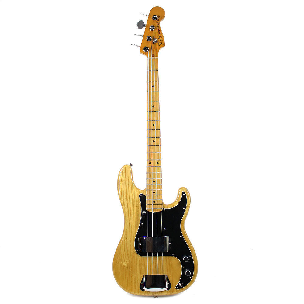 Vintage 1981 Fender Precision Bass Natural Finish | Cream City Music