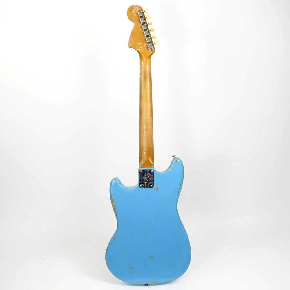 ギター BluesD BD-2&SonicakeDigital Reverb Vintage 1966 Fender Duo Sonic II Electric Guitar in Blue Finish