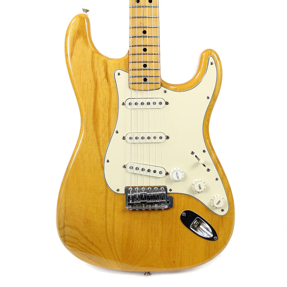 Vintage 1972 Fender Stratocaster Electric Guitar Natural Finish