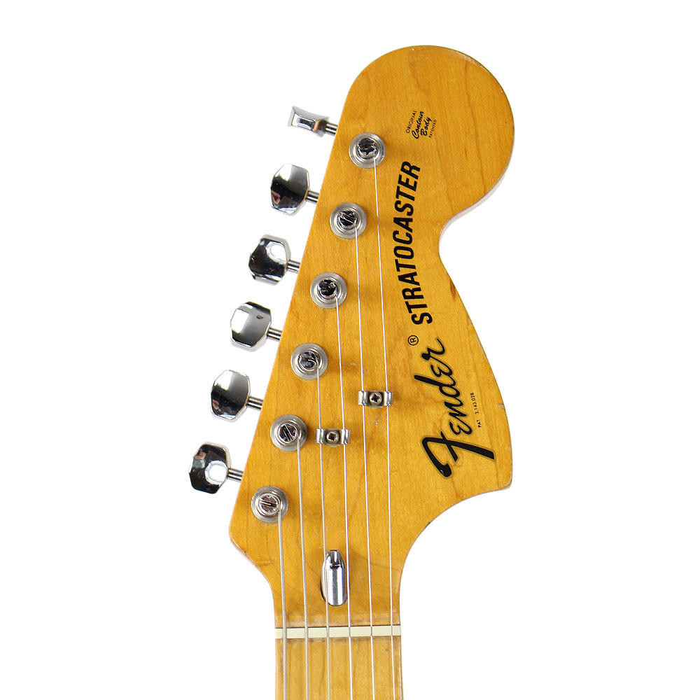 Vintage 1972 Fender Stratocaster Electric Guitar Natural Finish