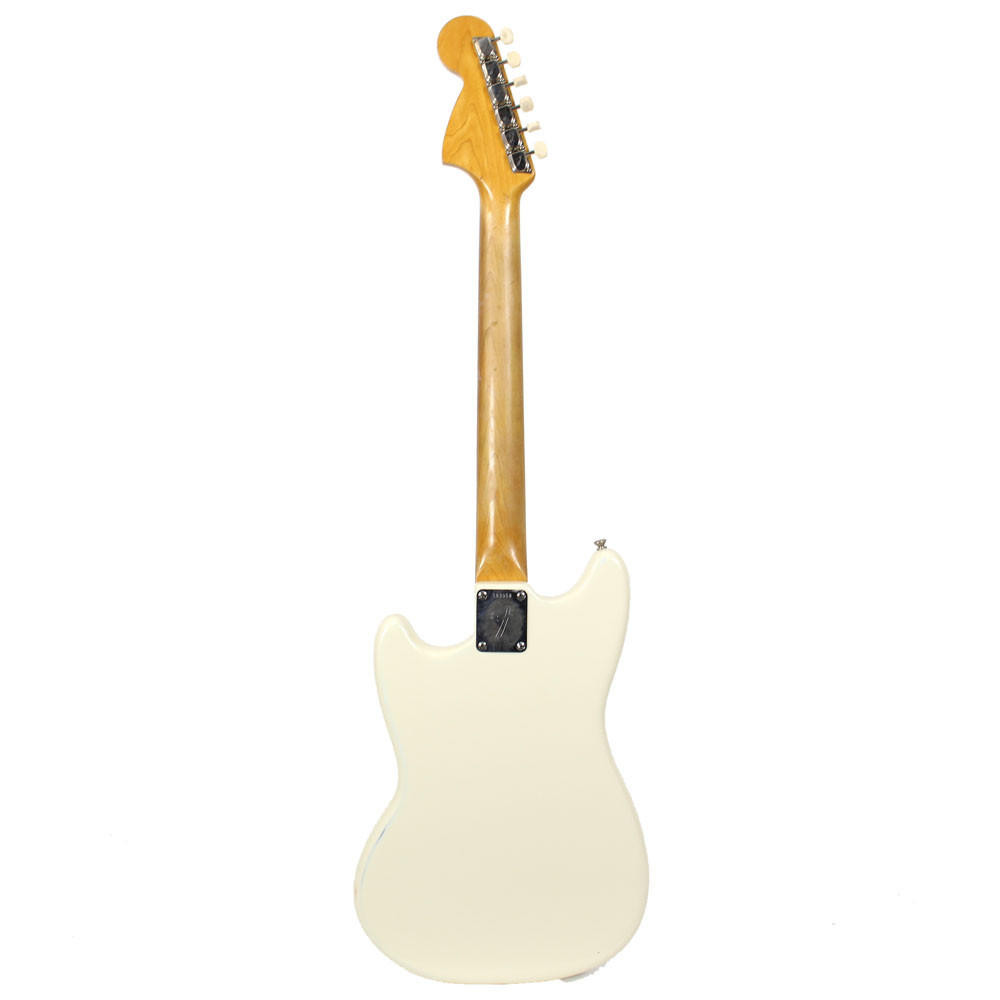 Vintage 1960s Fender Mustang/Duo Sonic II Electric Guitar in White