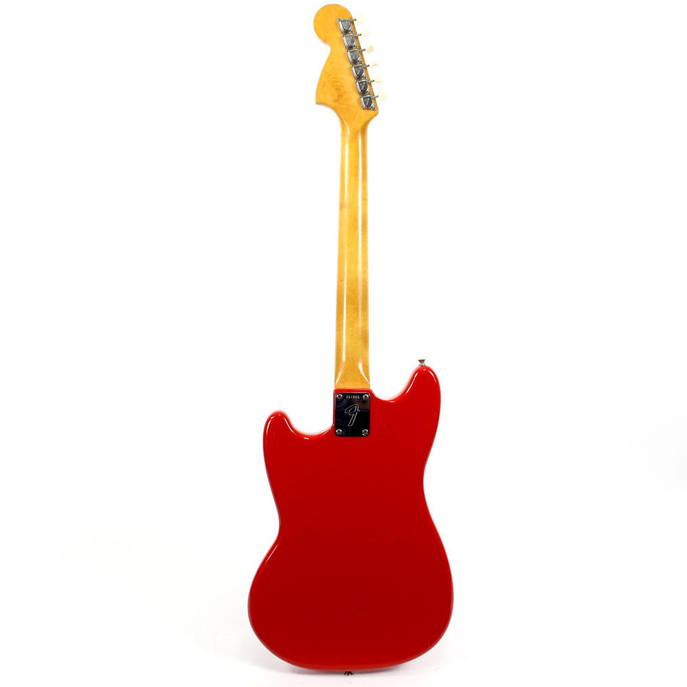 Vintage 1967 Fender Bronco Electric Guitar Red Finish | Cream City