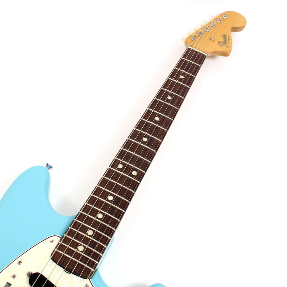 ギター BluesD BD-2&SonicakeDigital Reverb Vintage 1965 Fender Duo Sonic II Electric Guitar in Blue Finish