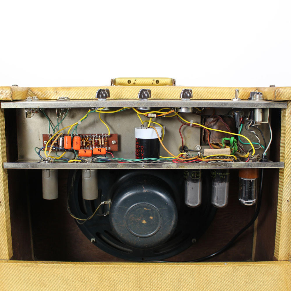 Vintage 1960 Gibson GA-6 Lancer 14W 1x12 Tube Combo Amp | Cream