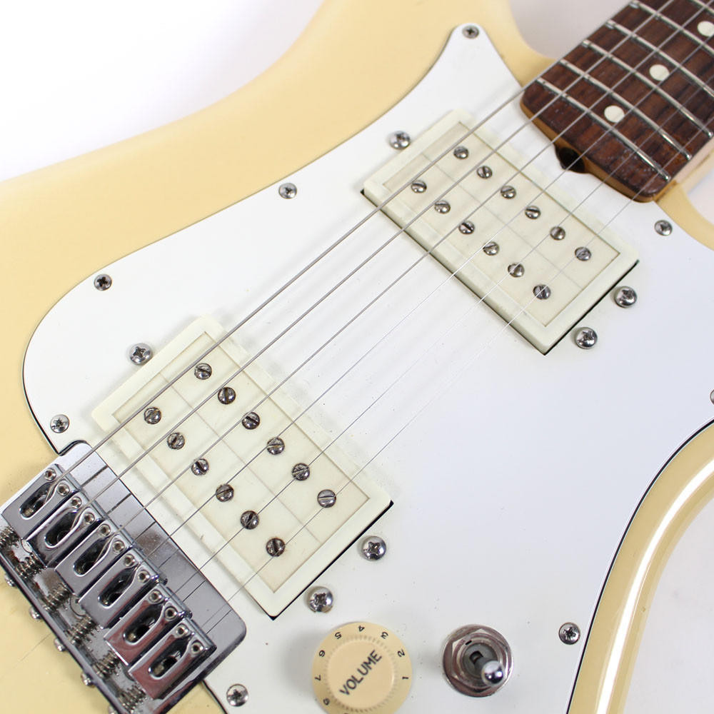 1983 Fender Lead III Electric Guitar in White Finish | Cream City