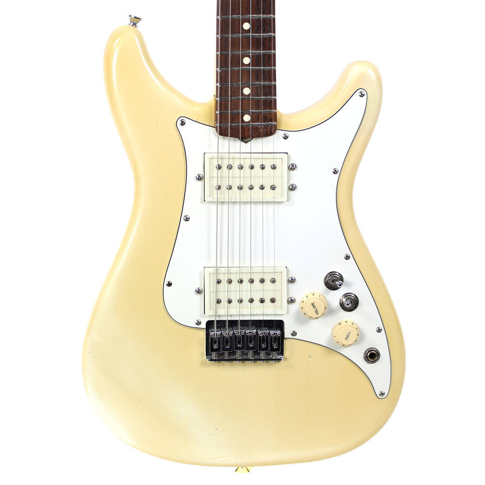 1983 Fender Lead III Electric Guitar in White Finish | Cream City
