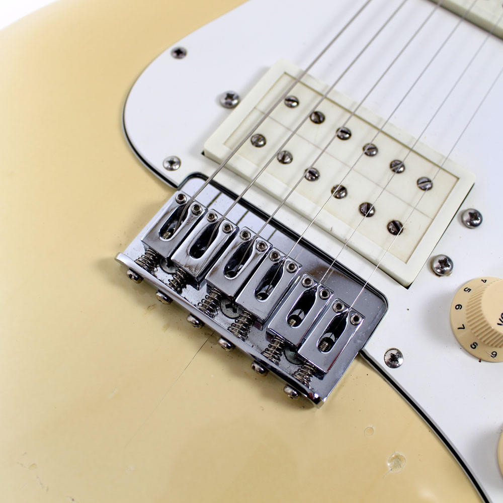 1983 Fender Lead III Electric Guitar in White Finish | Cream City