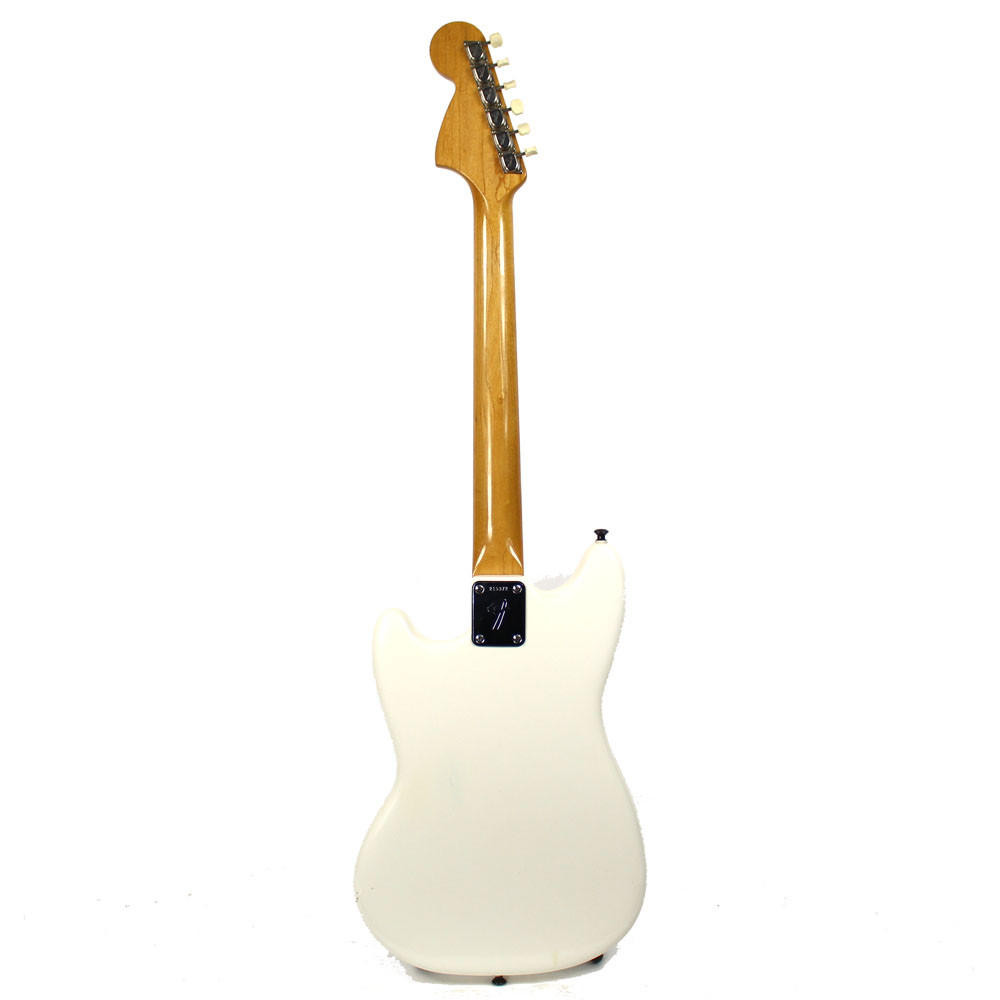 Vintage 1968 Fender Bronco Electric Guitar in White Finish | Cream
