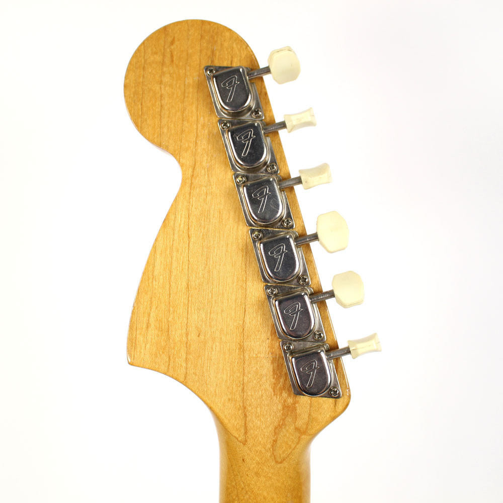 Vintage 1968 Fender Bronco Electric Guitar in White Finish | Cream