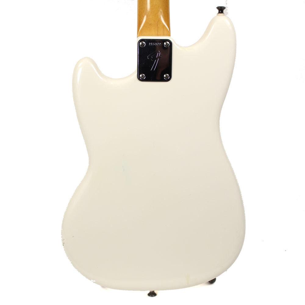 Vintage 1968 Fender Bronco Electric Guitar in White Finish | Cream