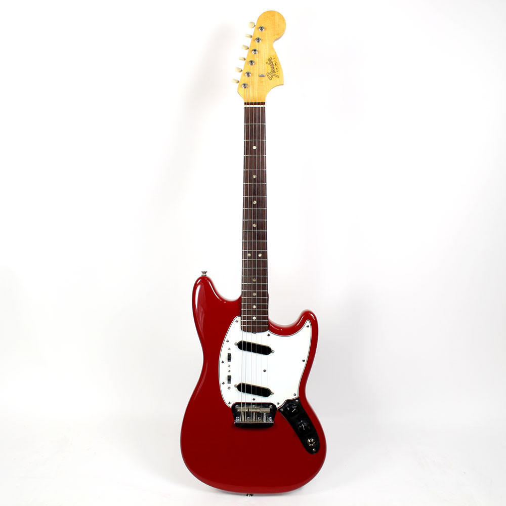 Vintage 1966 Fender Duo Sonic II Electric Guitar Red | Cream City