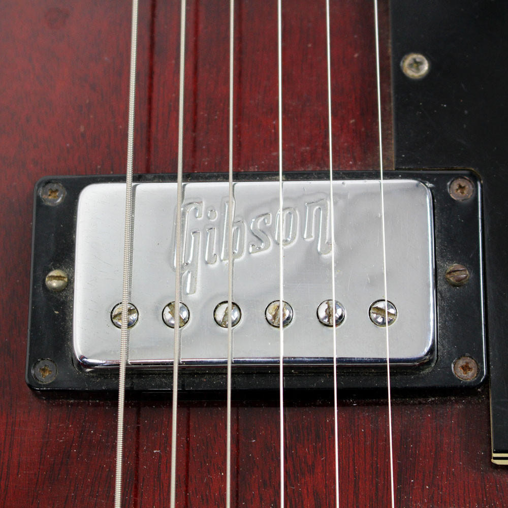 Vintage 1972 Gibson SG Deluxe Electric Guitar in Cherry Finish
