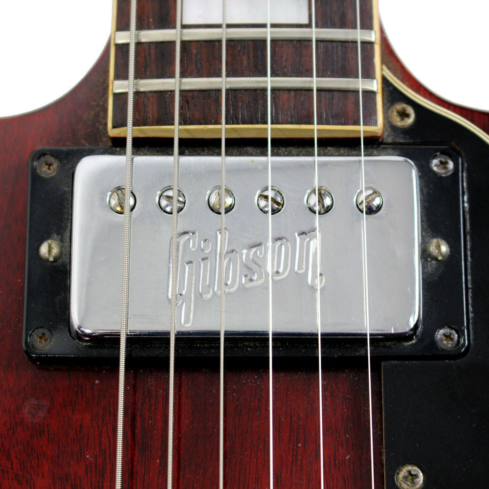 Vintage 1972 Gibson SG Deluxe Electric Guitar in Cherry Finish