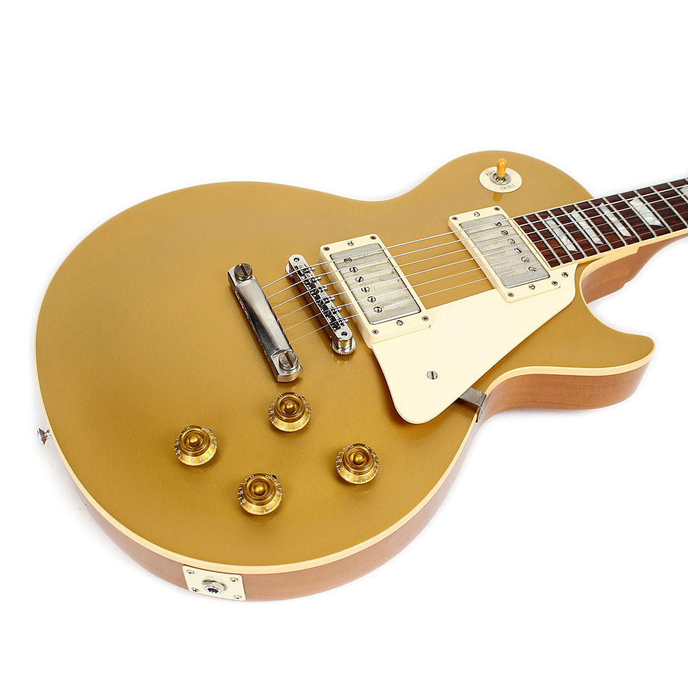 ギター GIBSON CUSTOM LPR7 2018 Gibson 1957 Les Paul Reissue LPR7 Electric Guitar Goldtop +