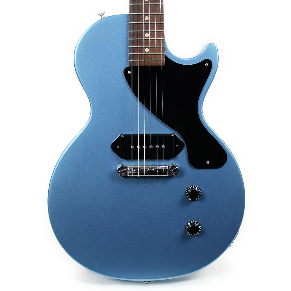 2011 Gibson Les Paul Junior Electric Guitar in Pelham Blue Finish
