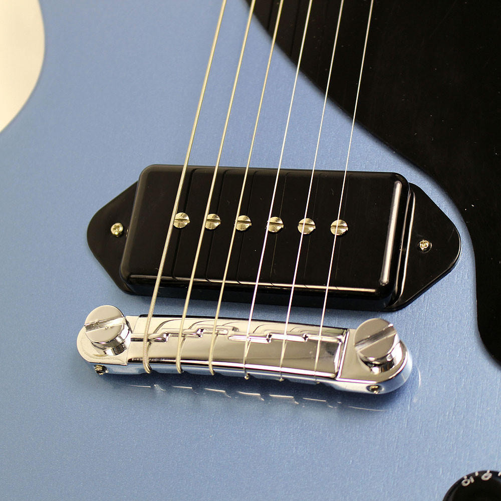 2011 Gibson Les Paul Junior Electric Guitar in Pelham Blue Finish
