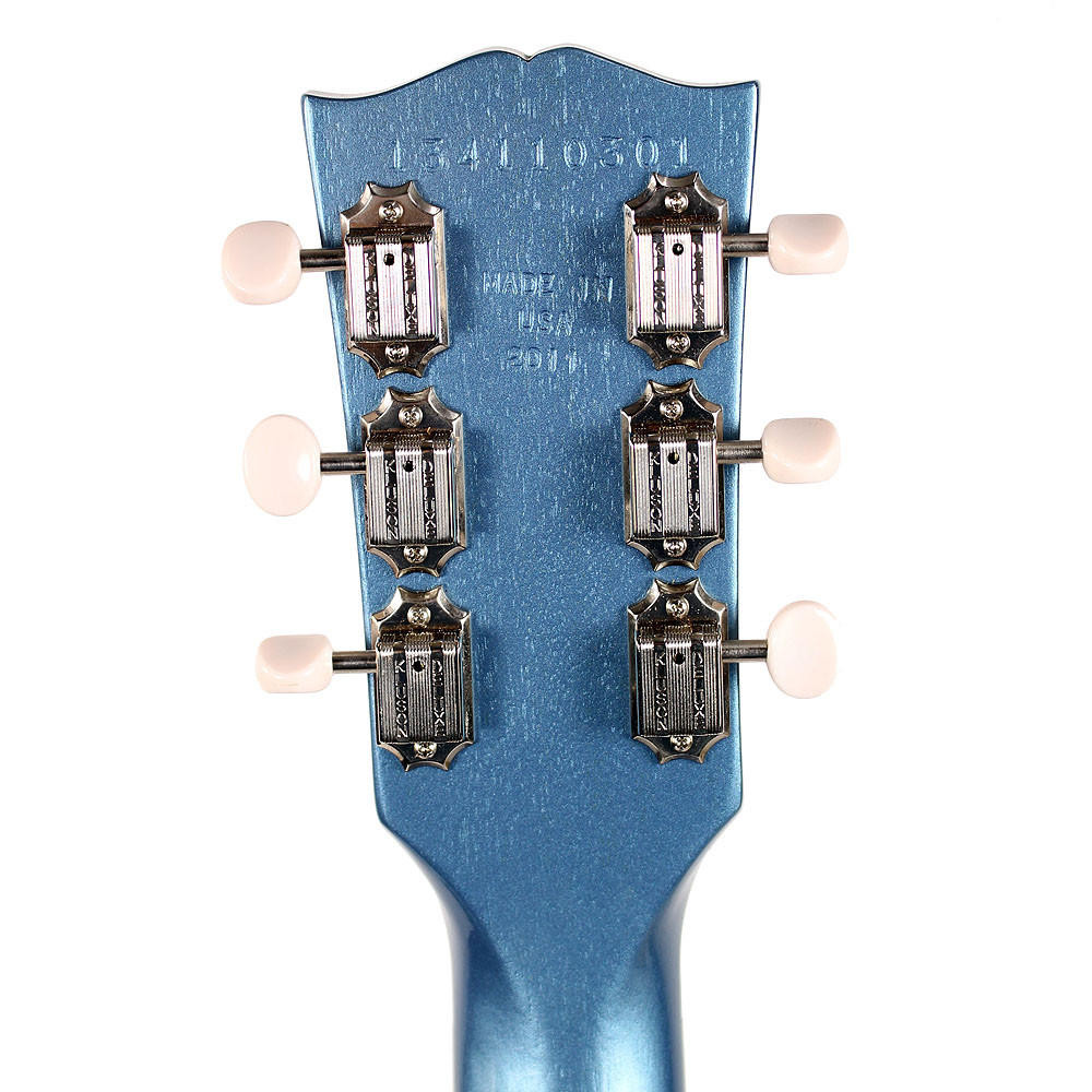 2011 Gibson Les Paul Junior Electric Guitar in Pelham Blue Finish