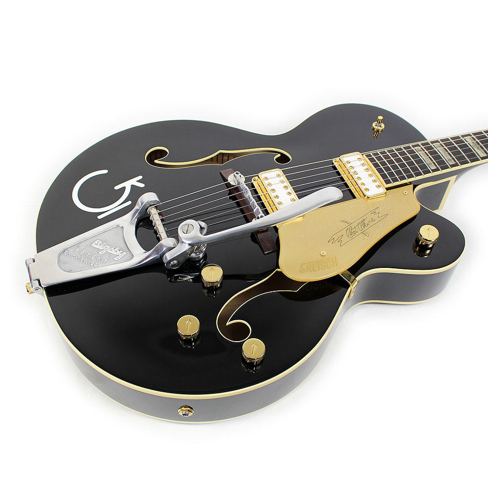 Gretsch G6120DSW FSR Cream City Music Exclusive Chet Atkins Black