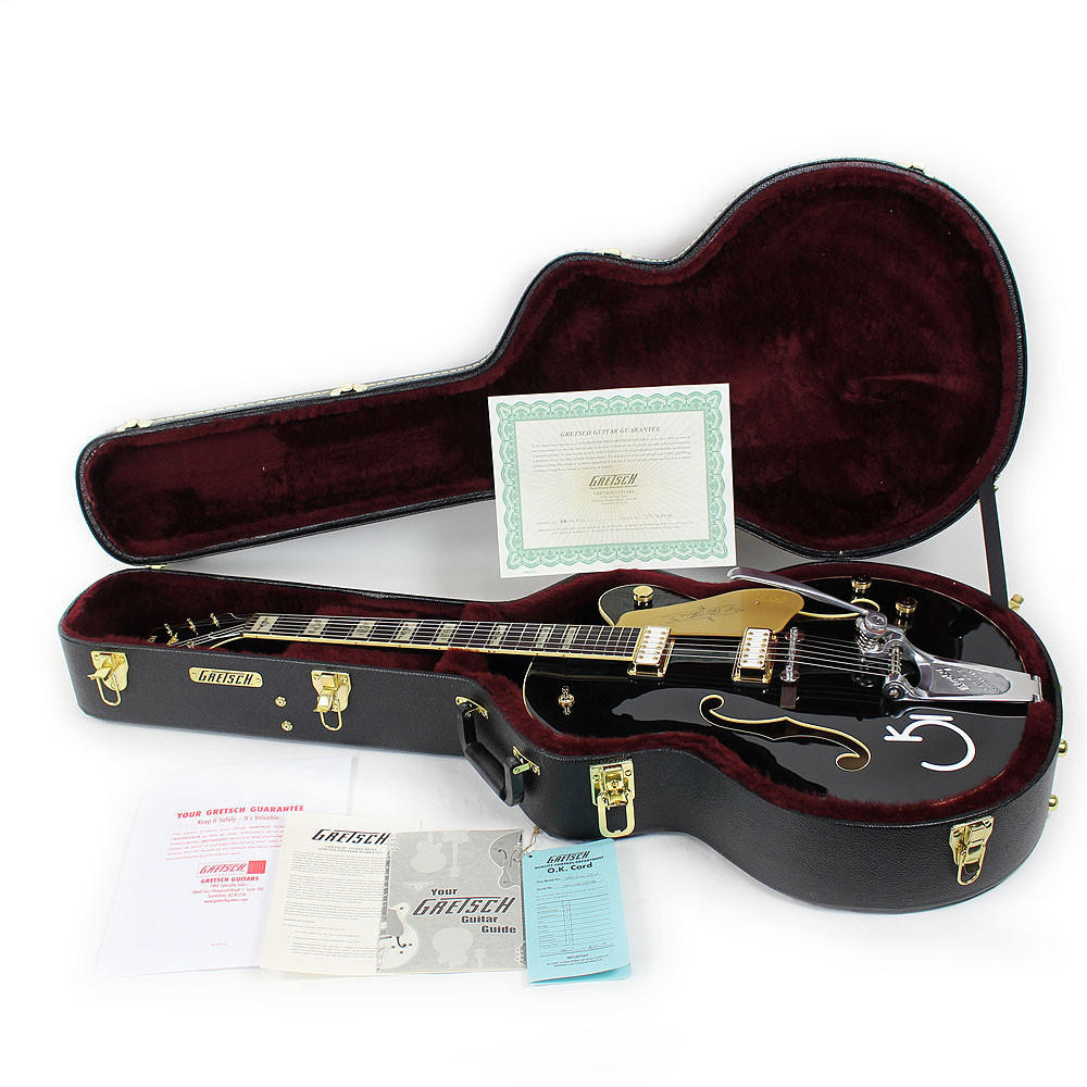 Gretsch G6120DSW FSR Cream City Music Exclusive Chet Atkins Black