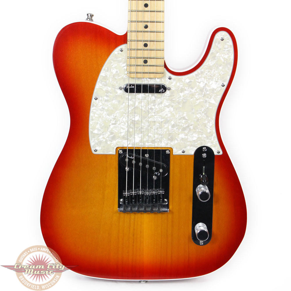 2013 Fender USA Made American Deluxe Telecaster Electric Guitar in
