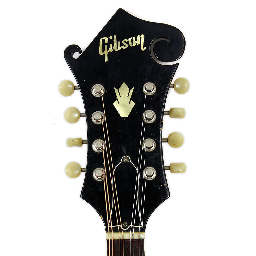 Vintage Late 1960's Gibson A-5 Mandolin Sunburst Finish | Cream