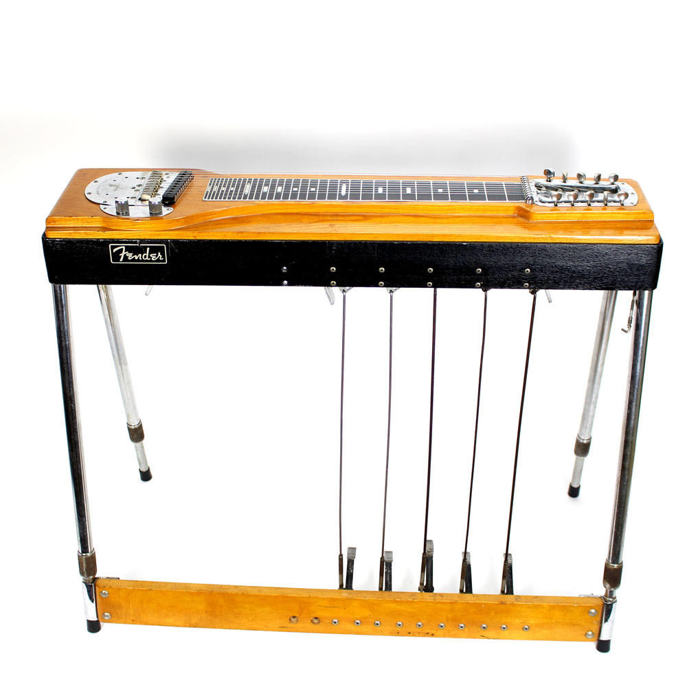 Vintage 1964 Fender Model 800 Pedal Steel Electric Guitar | Cream