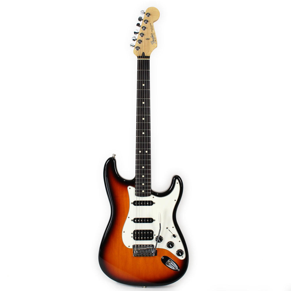 1994 Fender MIM Stratocaster Electric Guitar HSS in Sunburst