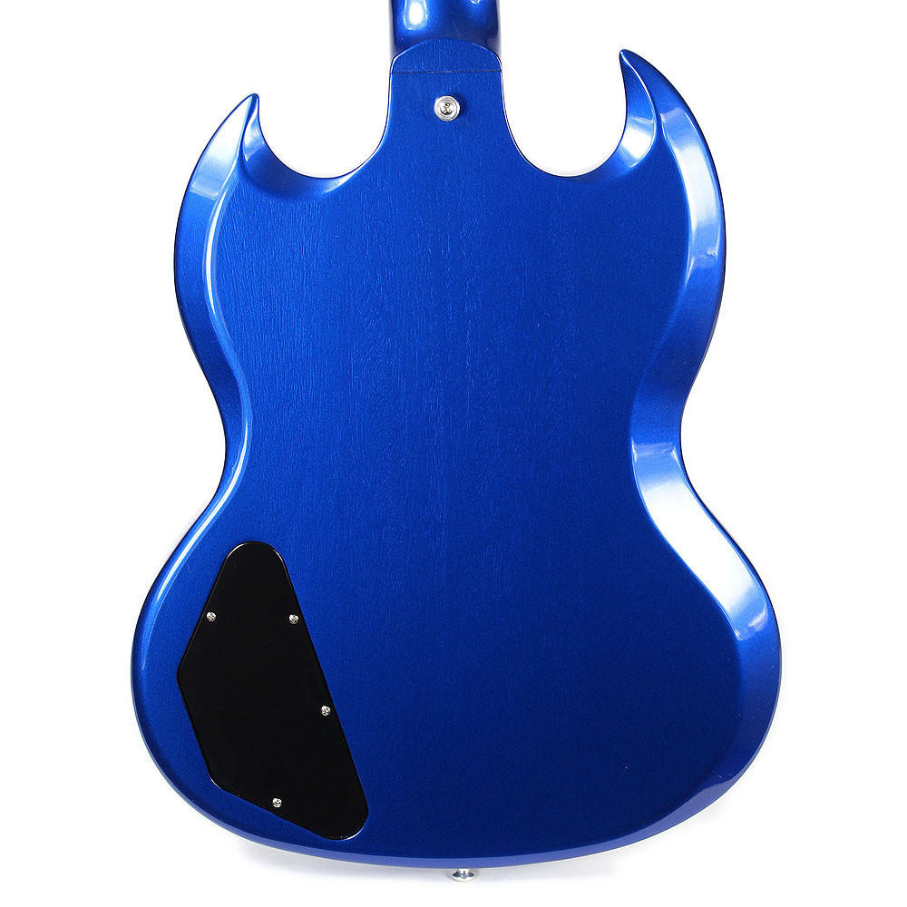 2013 Gibson SG Deluxe Electric Guitar Trans Blue Finish | Cream
