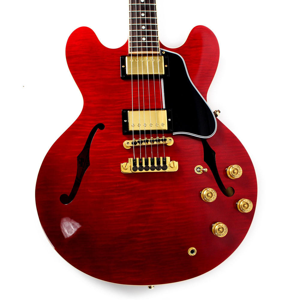 2005 Gibson ES-335 Dot Semi Hollow Body Flame Maple Electric