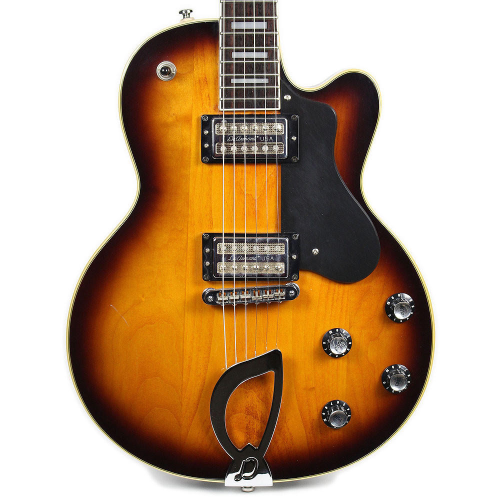 Used DeArmond by Guild M-75 Electric Guitar Sunburst | Cream City